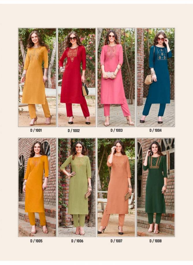 Syasii Rayasa Latest Fancy Regular Casual Wear Designer  Cotton Kurti With Bottom Collection
